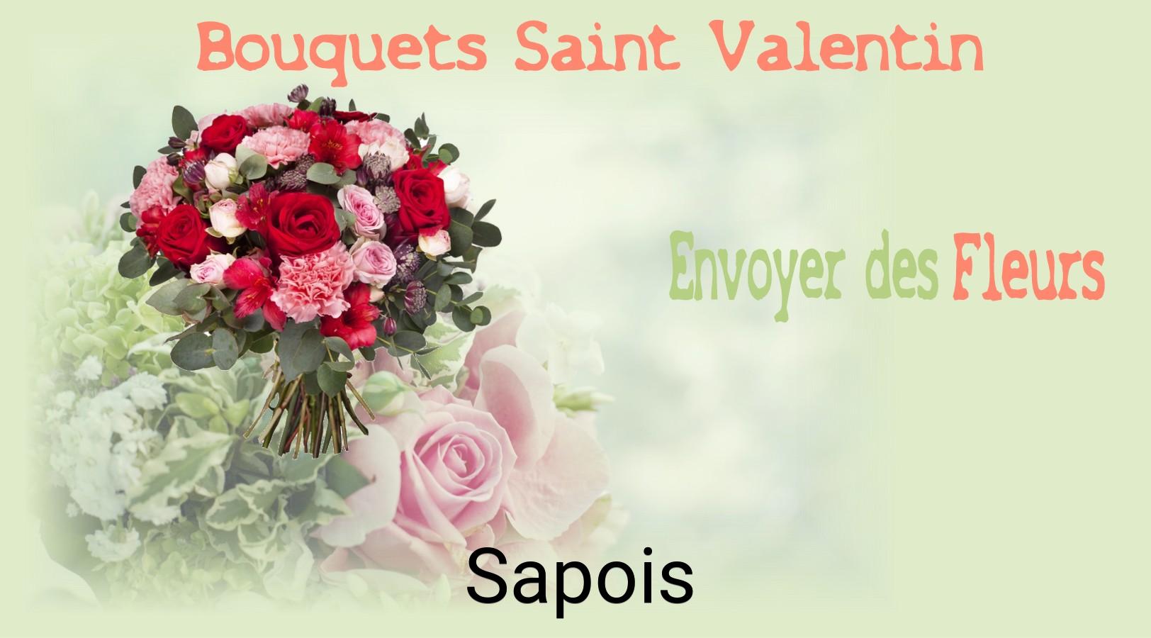 Roses de Saint-Valentin livrées à Sapois